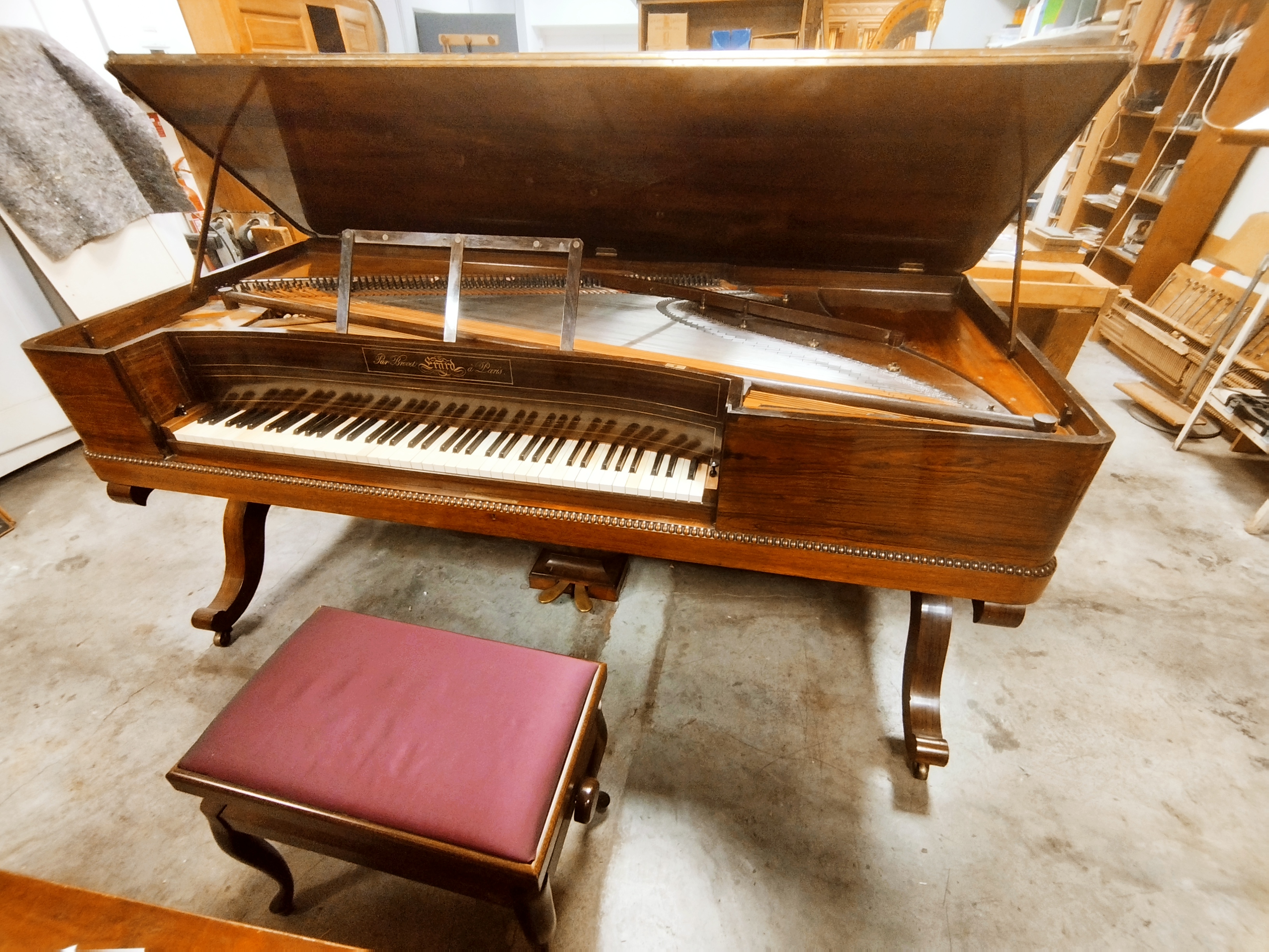 clic pour ouvrir dans un nouvel onglet Piano carré Erard à acheter sur Montpellier